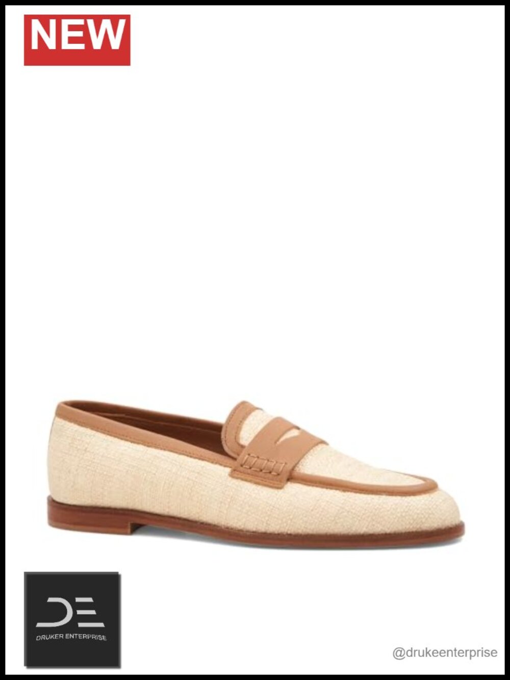 Women's Italian Leather Penny Loafers Slip-On Dress Shoes